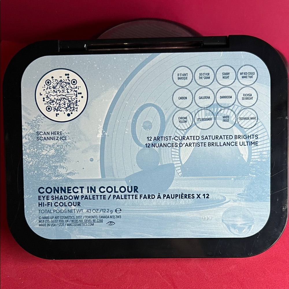 MAC Cosmetics Connect in Colour Eyeshadow Palette - Blue, Black